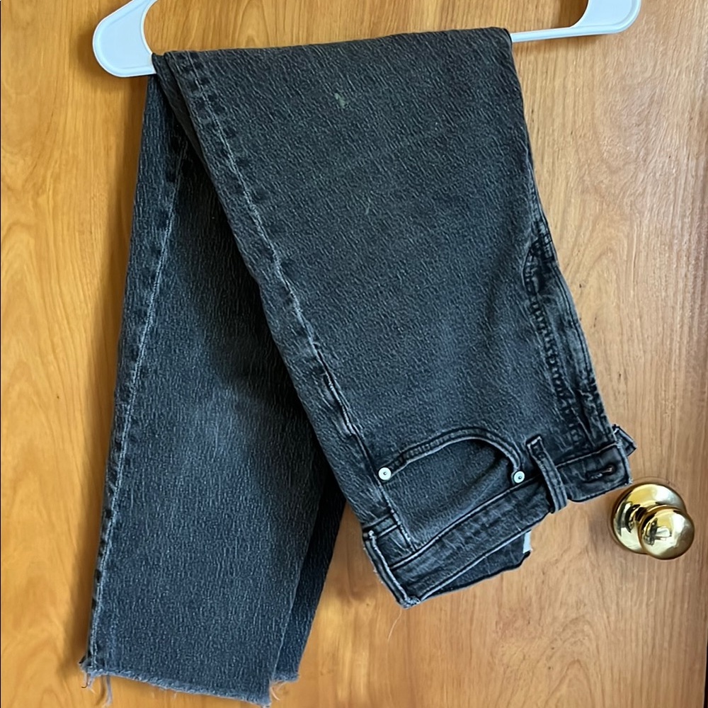 Madewell Perfect Vintage Straight Charcoal Wash - 28